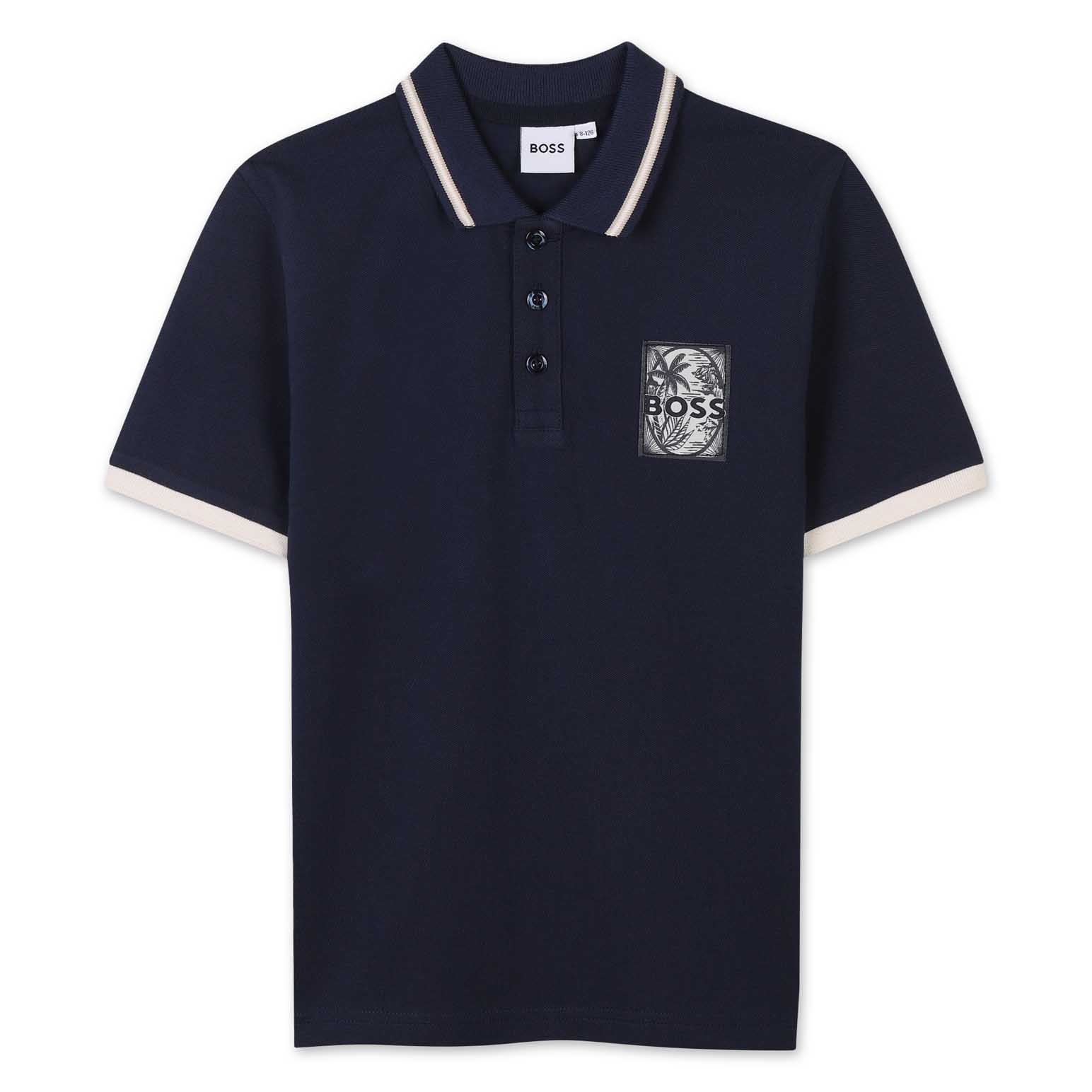 BOSS Short-Sleeved Polo Shirt 4Y - 10Y